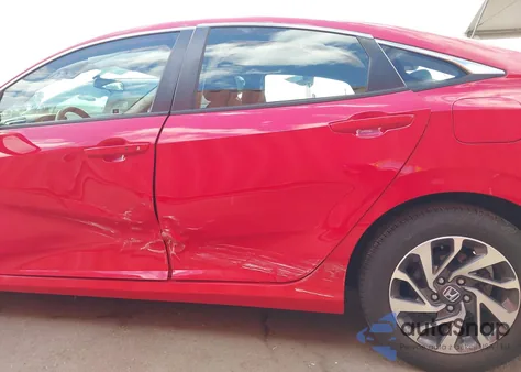 2017 Honda Civic Ex z USA, uszkodzony, nr VIN 2HGFC2F76HH577223